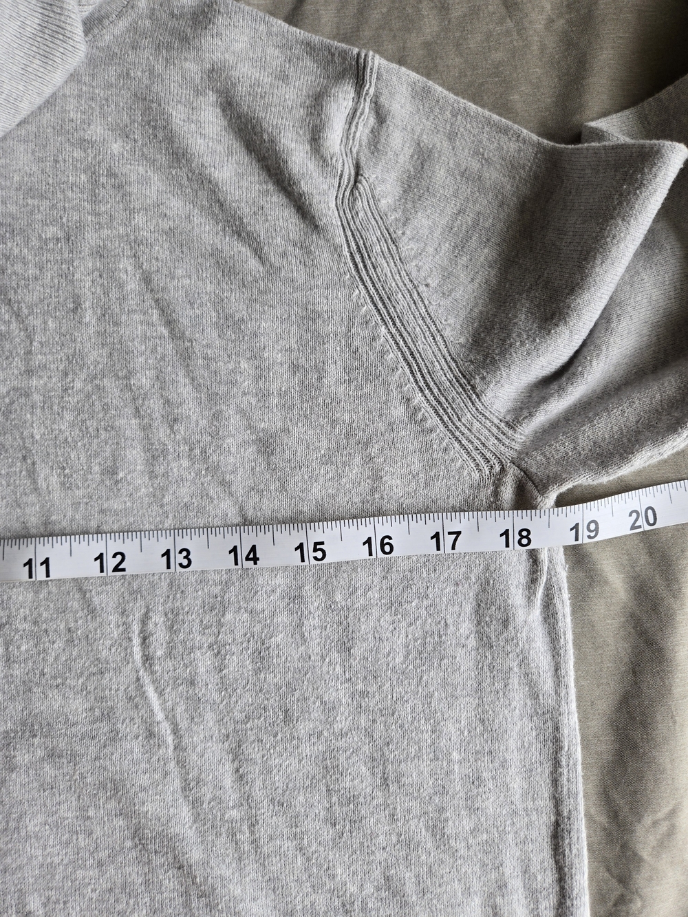 GAP Light Gray Knit Turtleneck Cowl Neck Sweater - Picture 3 of 7